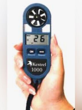 Preowned Excellent Condition Kestrel 1000 Handheld Anemometer - Teal